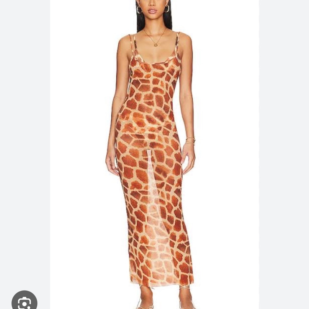 Mesh Scoop Maxi Slip Dress in Giraffe
WeWoreWhat
Color:Giraffe size xs